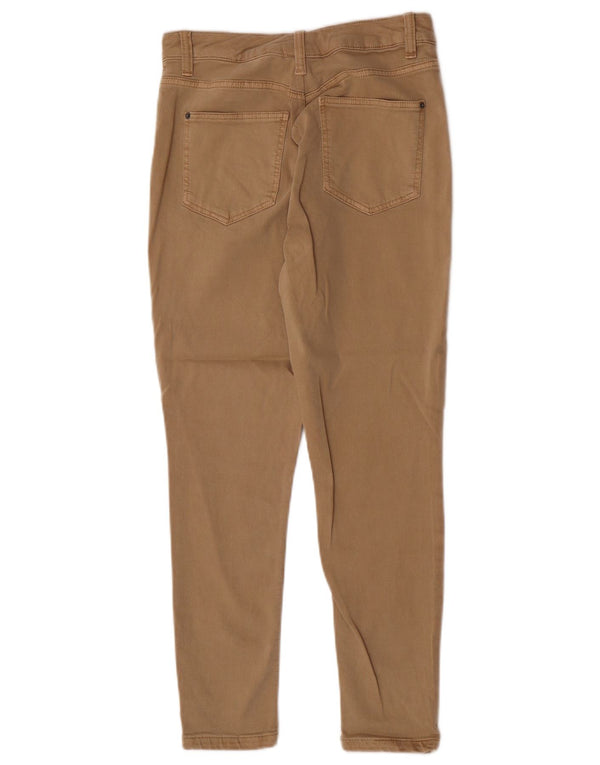 Marks & Spencer Pantaloni skinny casual pentru femei UK 14 Large W30 L26 Maro