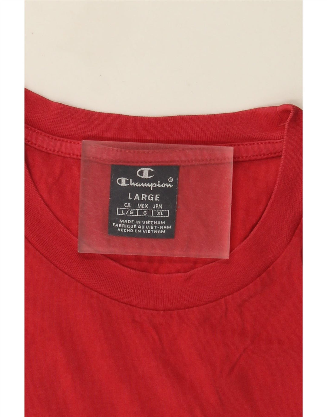 Tricou grafic Champion pentru bărbați Top mare roșu