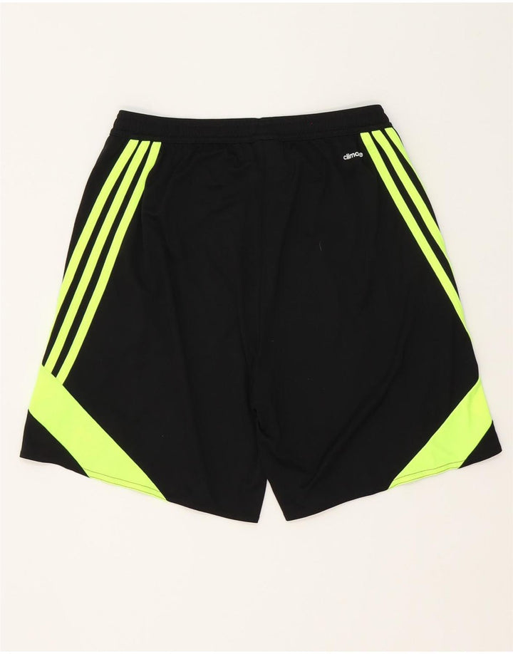 Pantaloni scurți sport pentru bărbați ADIDAS Climalite, mediu negru, poliester color bloc