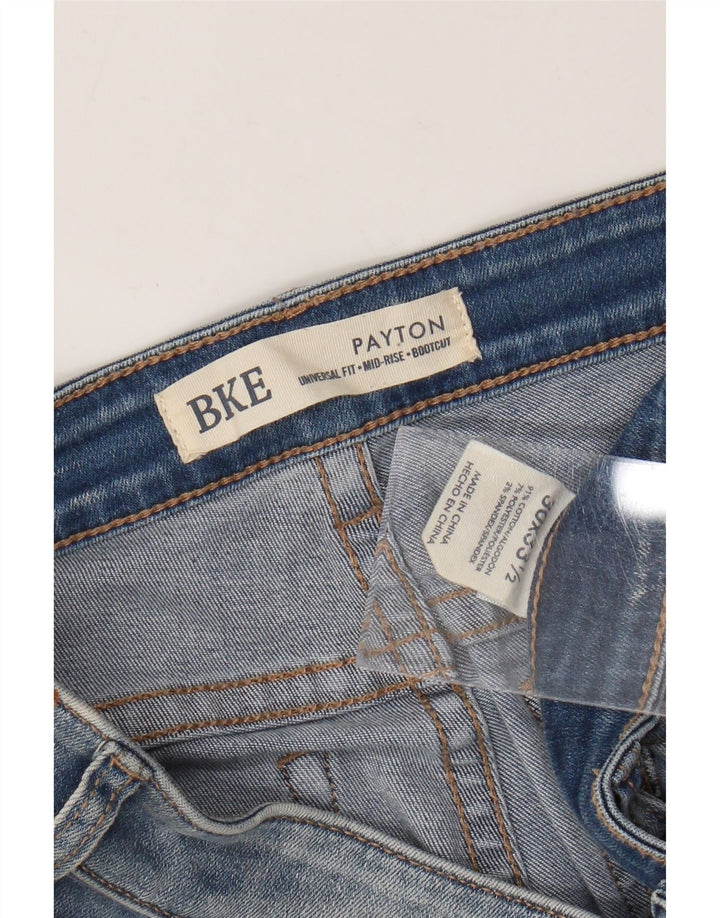 Blugi BKE pentru femei Payton Bootcut W30 L33.5 Bumbac albastru