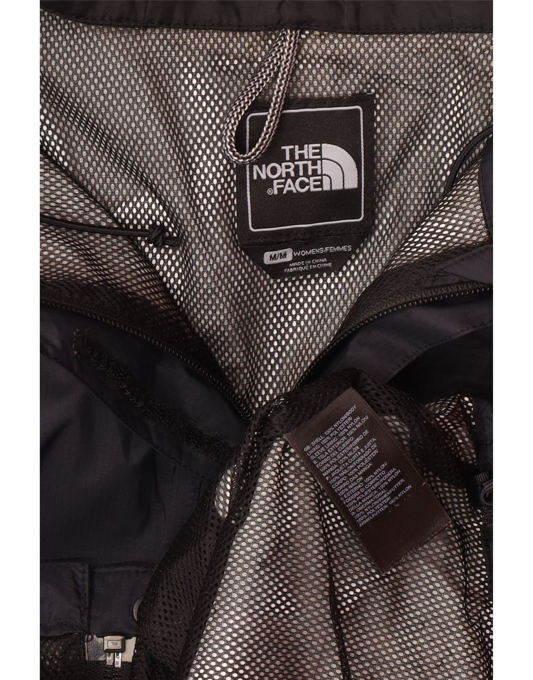 The NORTH FACE Jachetă de ploaie Hyvent pentru femei UK 14 Medium Black Nylon