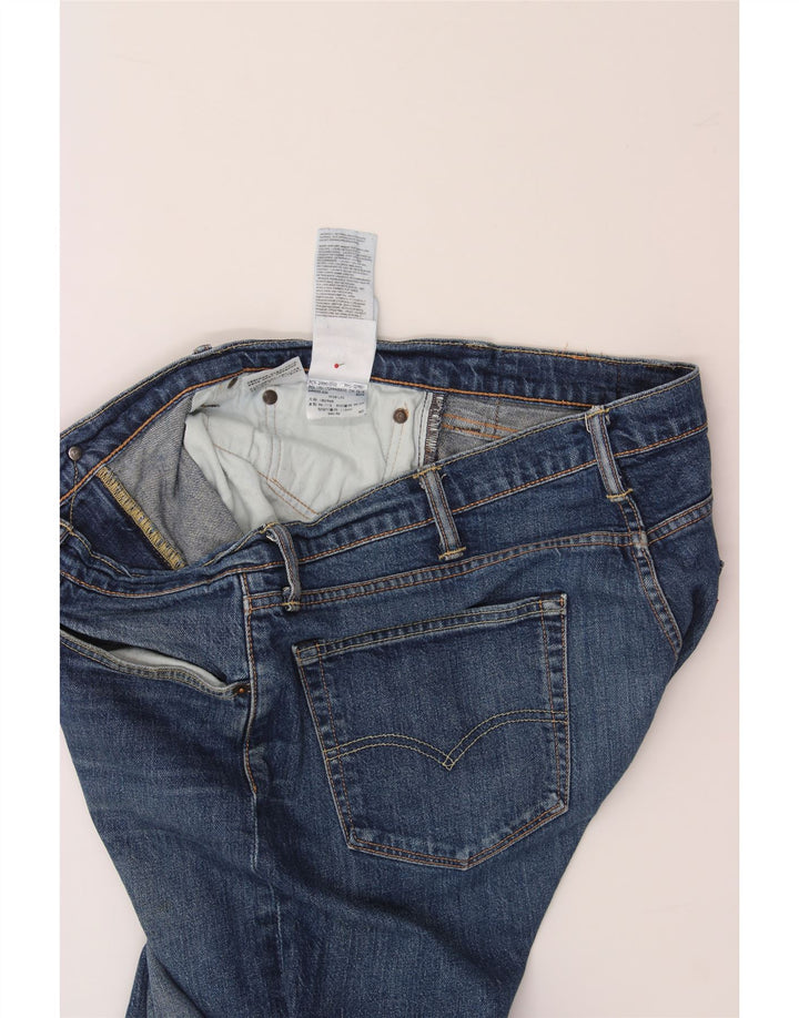 Blugi drepti pentru bărbați LEVI'S W38 L32 Bumbac albastru