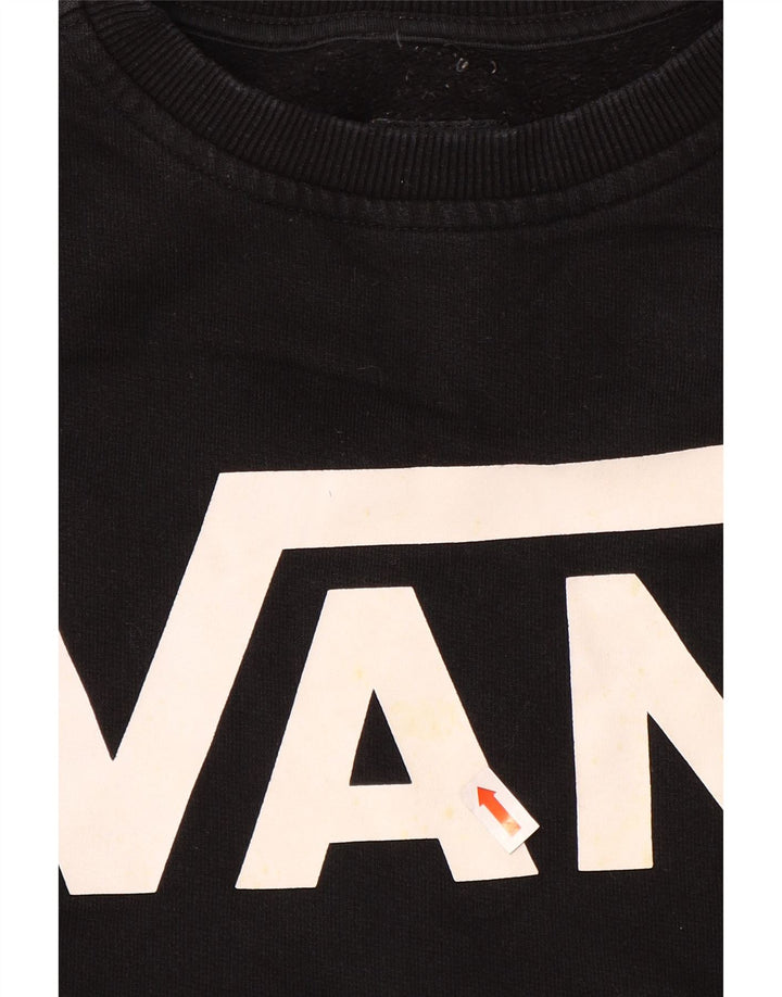 Hanorac grafic pentru bărbați Vans Jumper XS bumbac negru