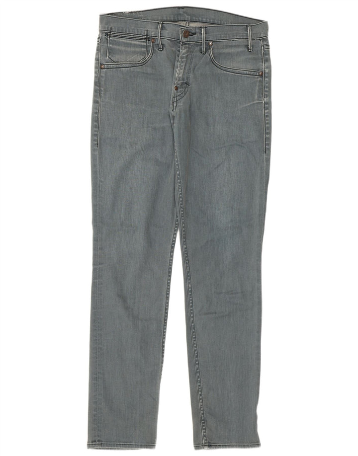 Blugi slim pentru bărbați Levi's W33 L34 bumbac gri