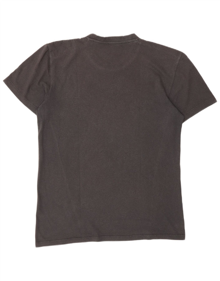 Tricou grafic pentru bărbați Adidas Top Mediu Poliester Negru