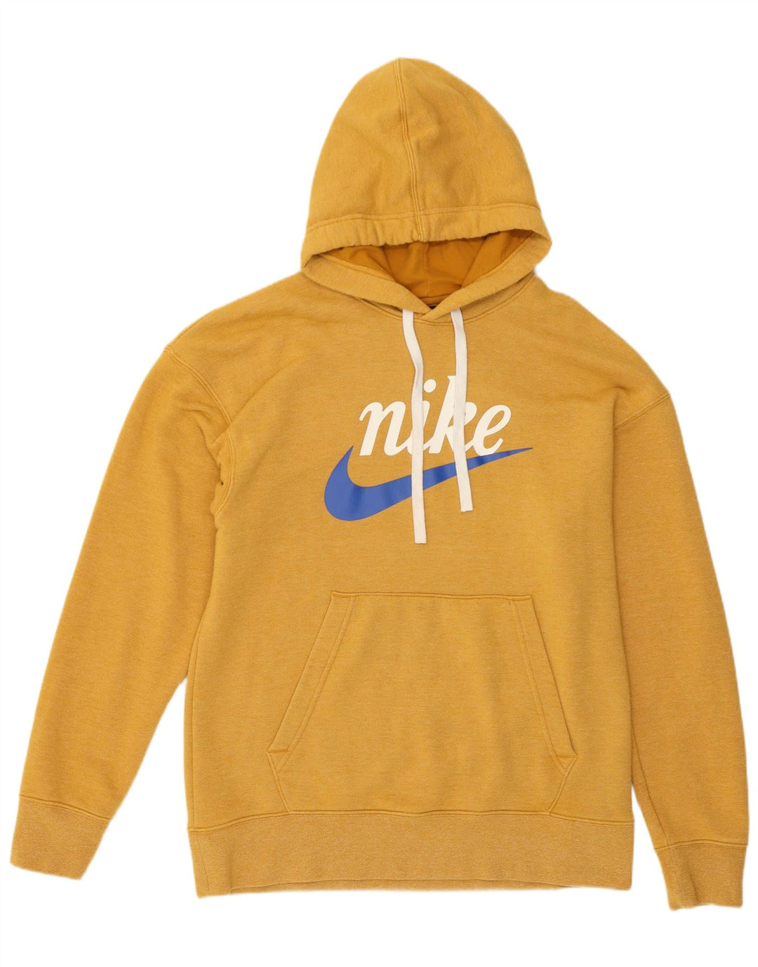 Pulover Nike Grafic pentru bărbați, bumbac galben mediu