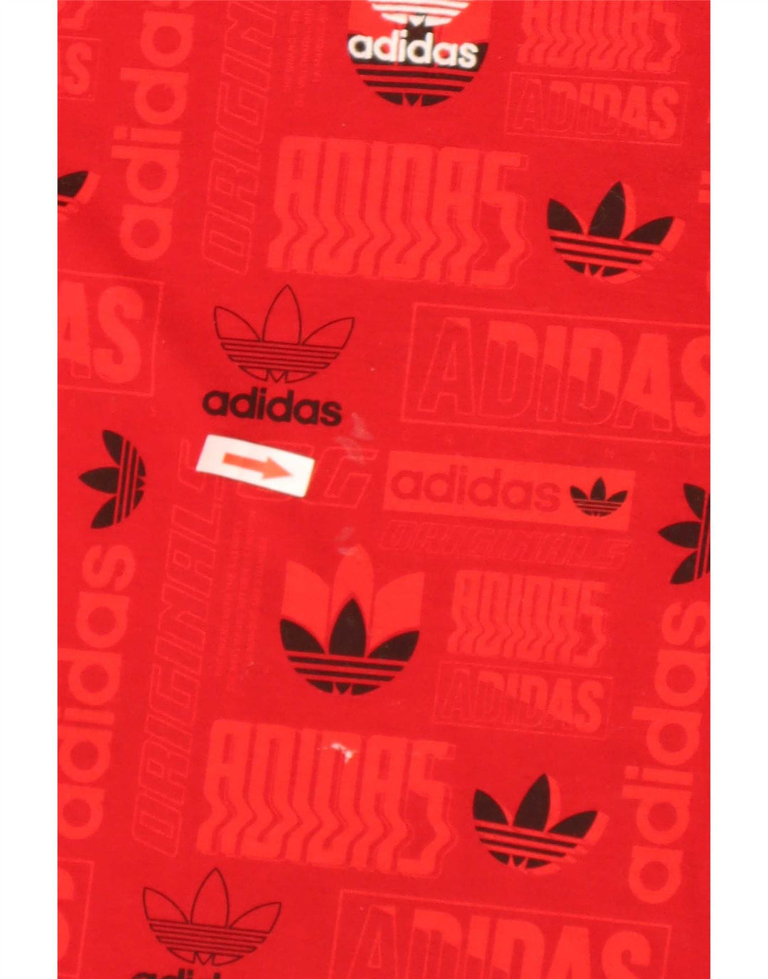 Tricou cu grafică pentru bărbați Adidas Regular Top Poliester roșu mediu