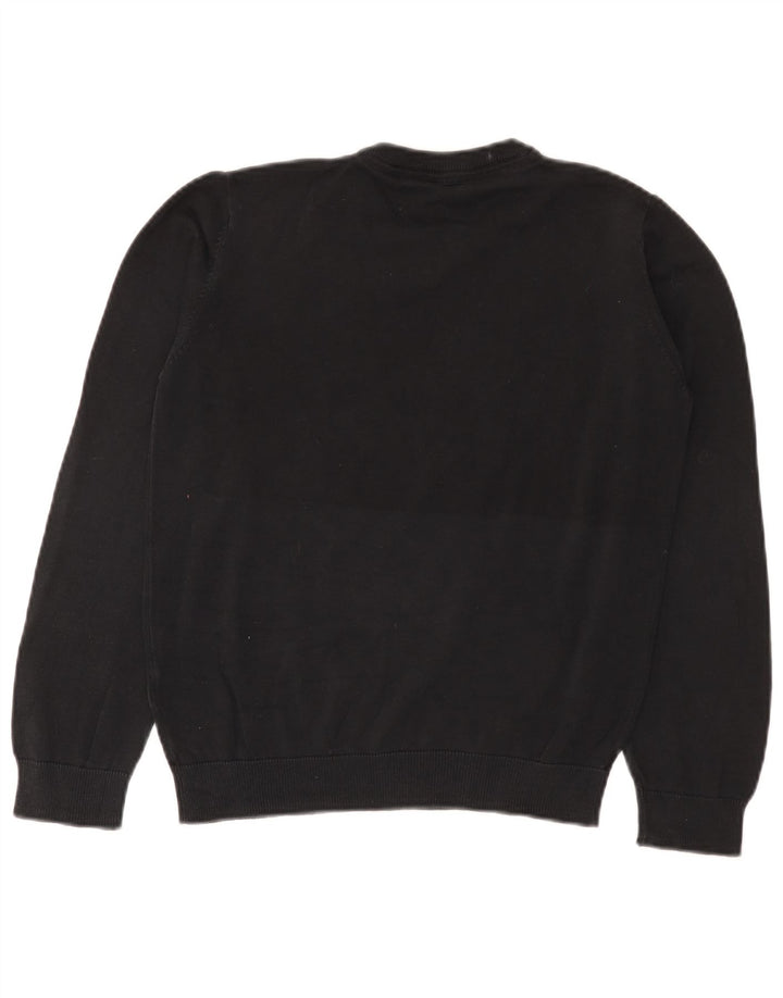 Pulover pentru băieți Marks & Spencer, bumbac negru, 12-13 ani