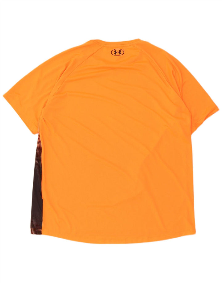 Tricou pentru bărbați Under Armour Top XL Orange Tie Dye Poliester