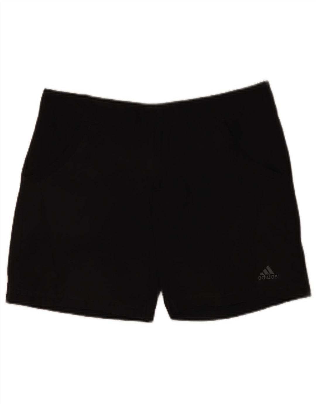 Pantaloni scurți sport Climalite Adidas pentru femei UK 12 Poliester mediu negru