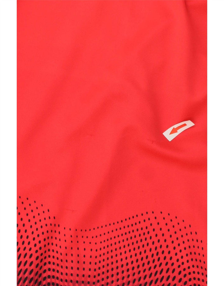 Tricou Nike Dri Fit pentru bărbați Top mic roșu colorblock