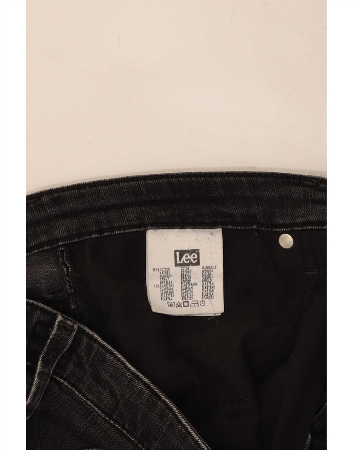Blugi Lee Knox Straight pentru bărbați W36 L30 bumbac negru
