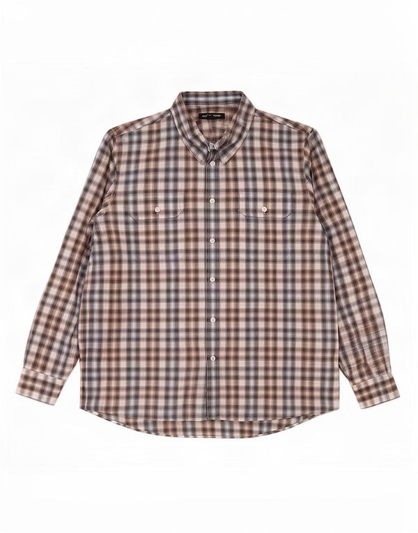 Cămașă pentru bărbați Michael Kors Tailored Fit 2XL, bumbac cu carouri multicolore