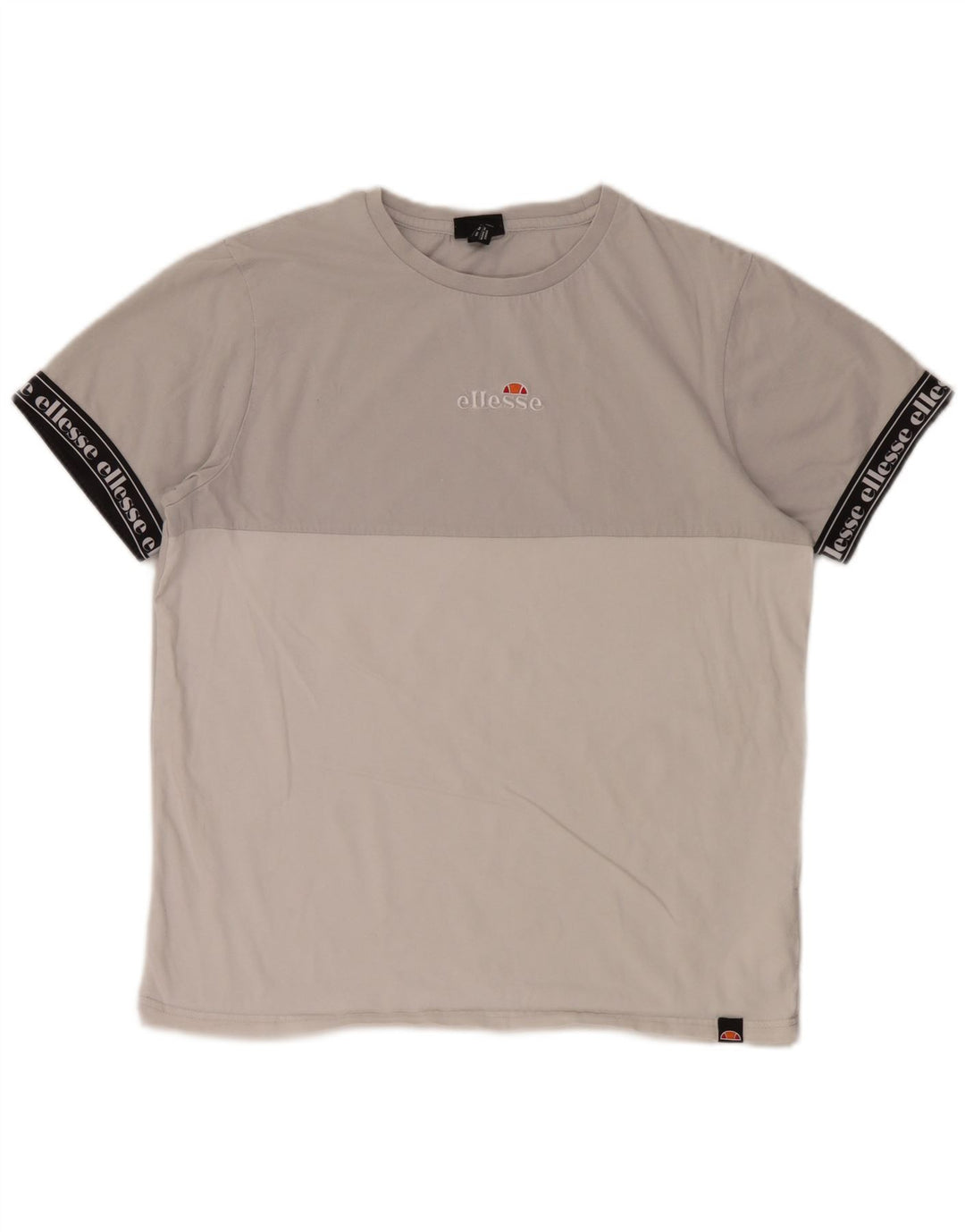 Tricou grafic pentru bărbați Ellesse Top, gri mediu, bumbac color bloc