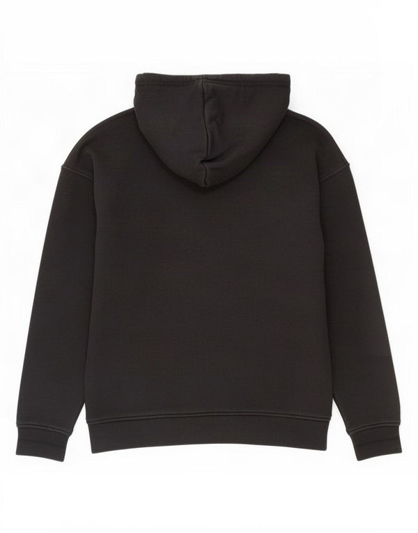 Pulover cu glugă cu grafic pentru bărbați Adidas, bumbac mediu negru