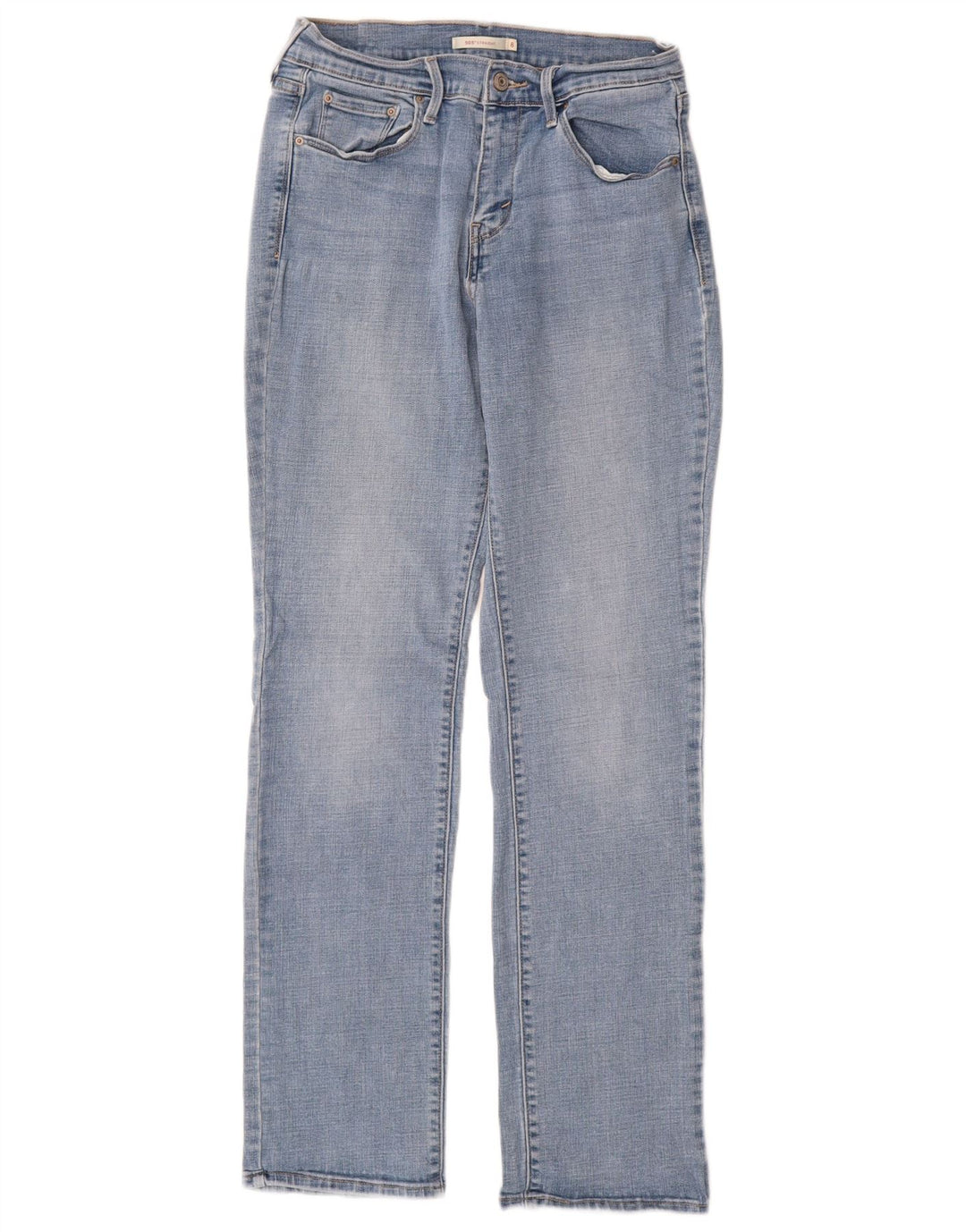 LEVI'S Blugi drepti 505 pentru femei US 8 Medium W29 L32 Blue Bumbac