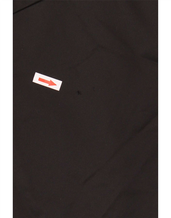 Rochie Coastă pentru femei, cu umăr dezactivat, UK 12 Medium Black Acetat