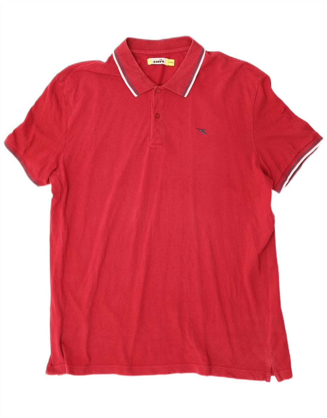 DIADORA Tricou Polo Barbati 3XL Rosu