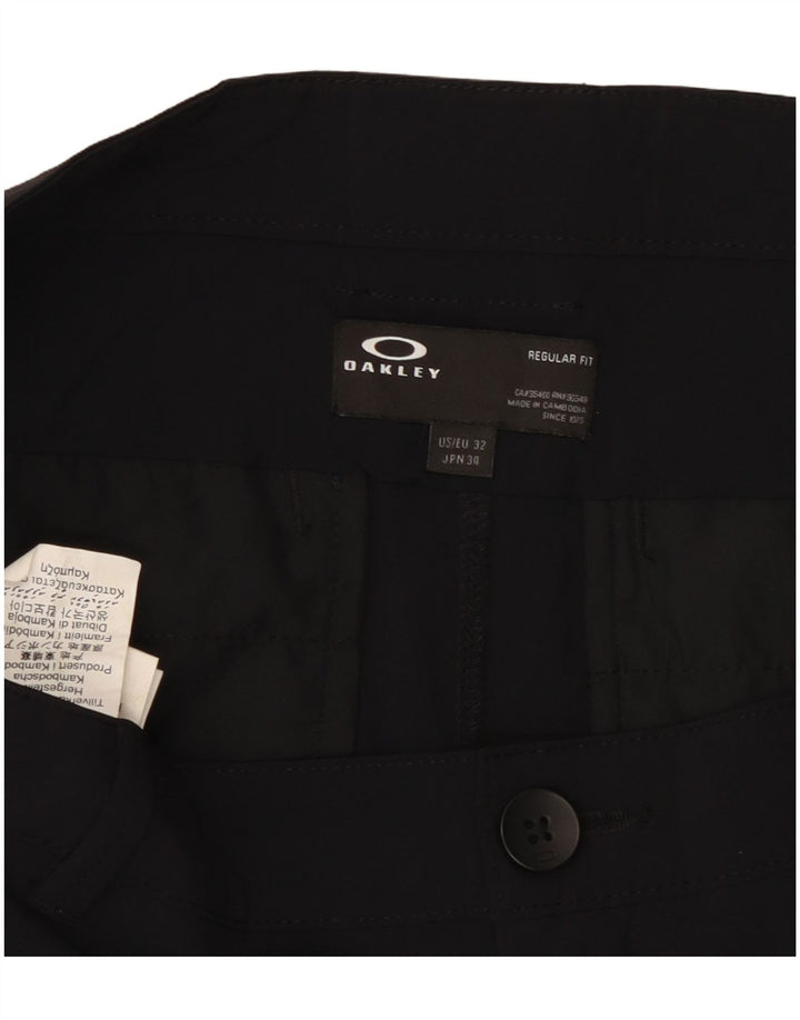 Pantaloni scurți chino pentru bărbați Oakley W32 Poliester negru mare