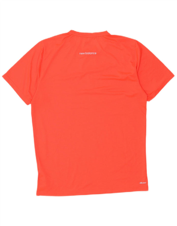Tricou pentru bărbați New Balance Top Medium Orange Poliester