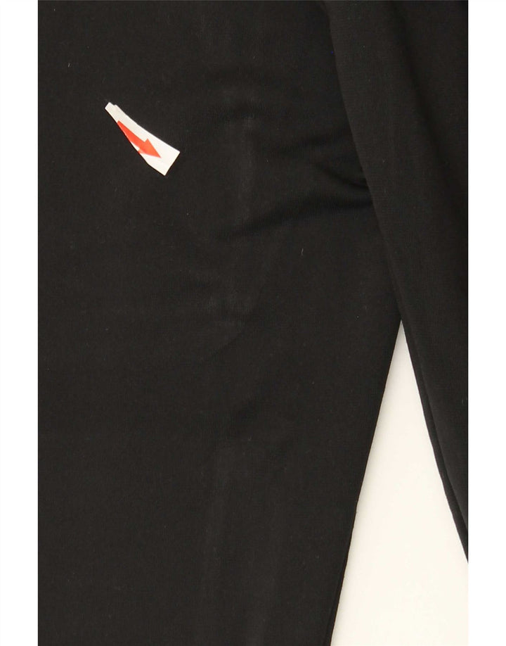 Pantaloni de trening cu grafică pentru bărbați Kappa Pantaloni de jogging Poliester mediu negru