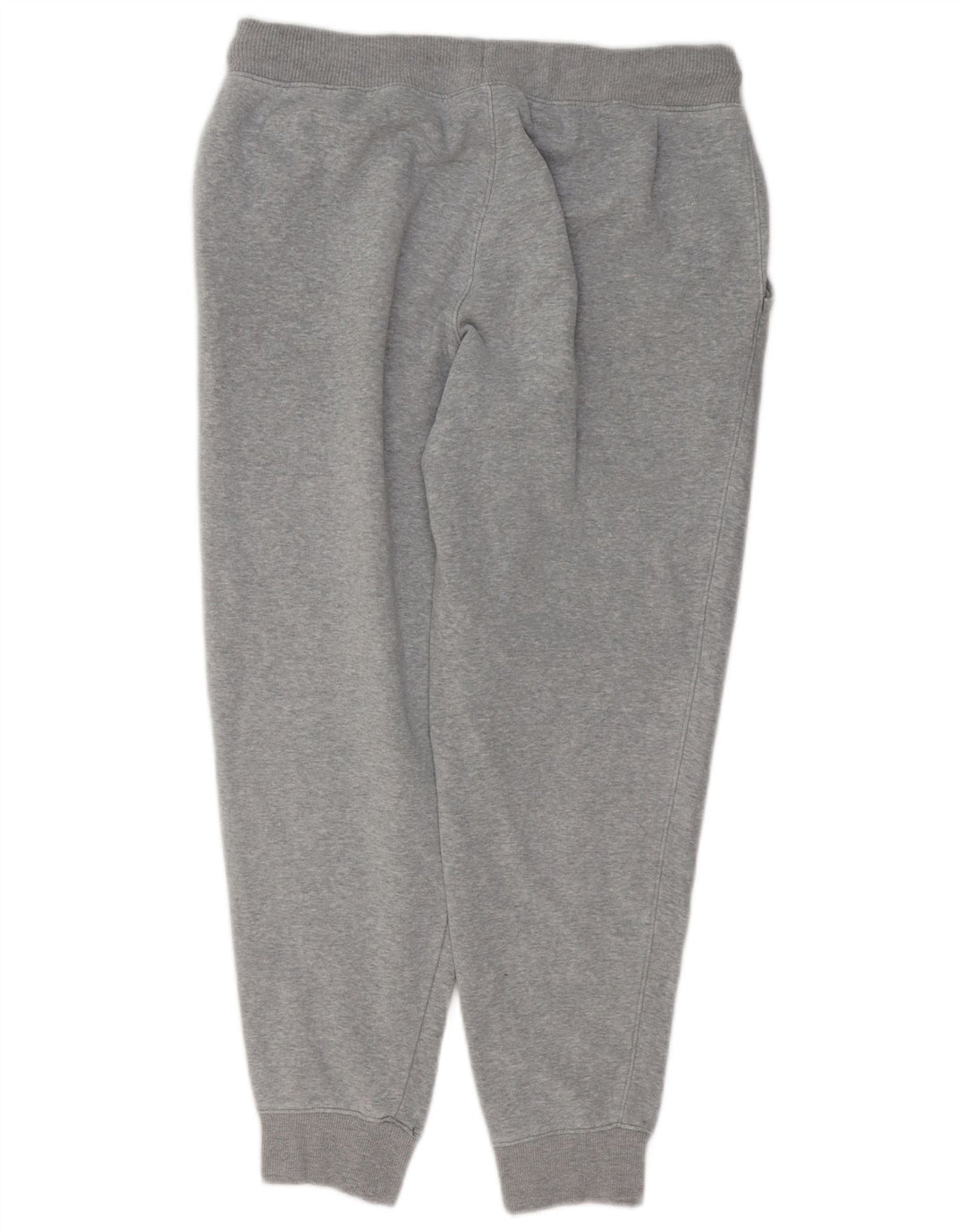 Pantaloni de trening Fila pentru femei Joggeri mari, gri bumbac cu pete