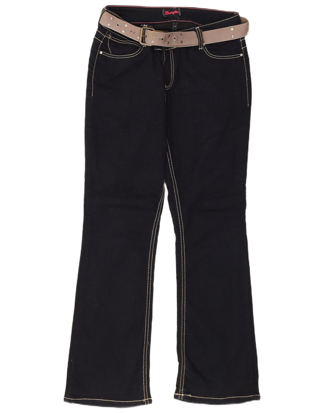 Blugi pentru femei Wrangler Bootcut W32 L31 Bumbac bleumarin