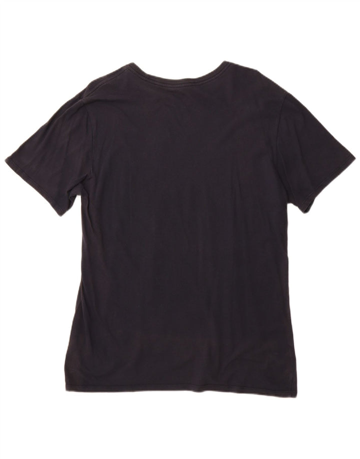 Tricou grafic pentru bărbați NIKE Top mare din bumbac bleumarin