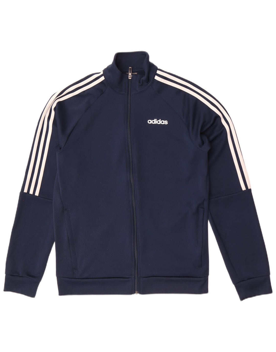 Adidas Mens Climalite Trening Top Jacket UK 40/42 Medium Bleumarin Blue