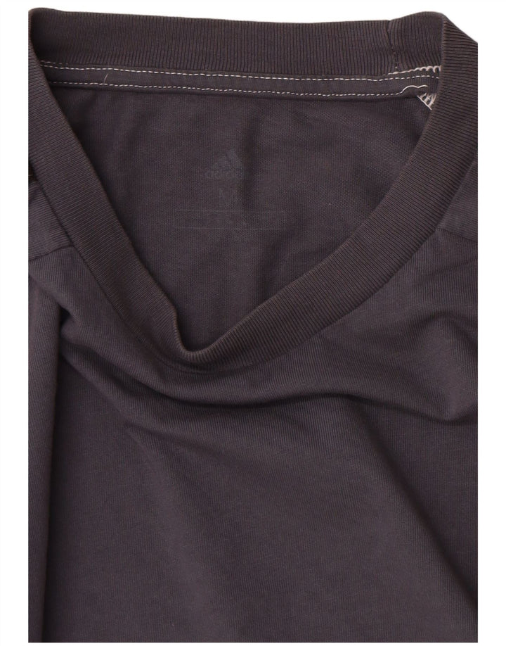 Tricou pentru bărbați Adidas Top Medium Gri Camuflage Bumbac