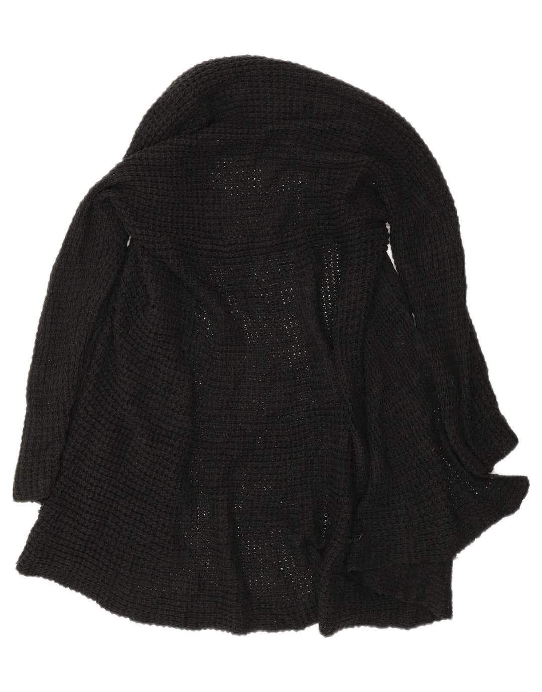 Pulover cardigan deschis pentru femei Zara UK 12 Medium Negru