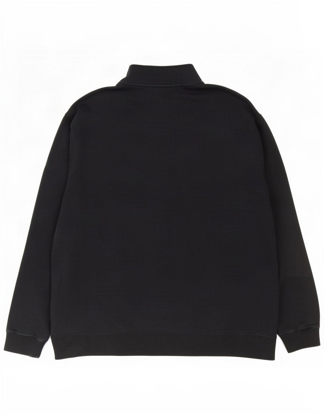 Pulover Nike pentru bărbați, cu fermoar și gât, bumbac negru 2XL
