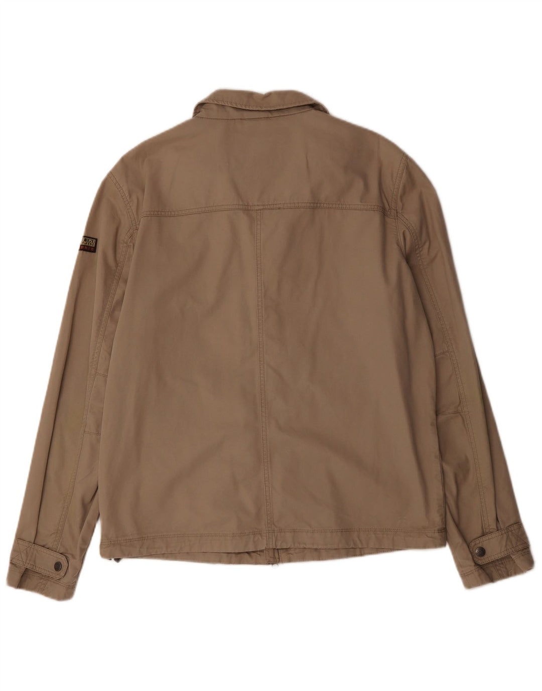 Bomber Napapijri pentru femei UK 18 XL, bumbac, bej