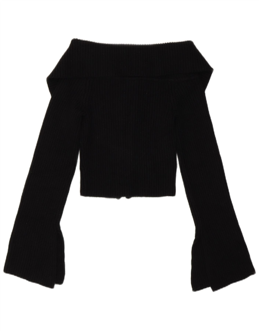 Pulover Bolero pentru femei Zara UK 12 Medium Negru