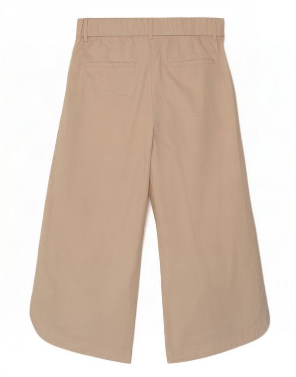 Pantaloni harem pentru femei Zara, cu ajustare largi, mici L26 L24, bumbac bej