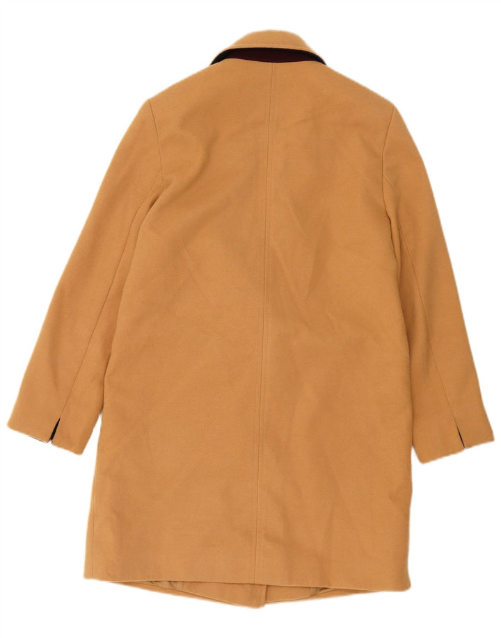 Topshop pardesiu pentru femei UK 6 XS poliester bej