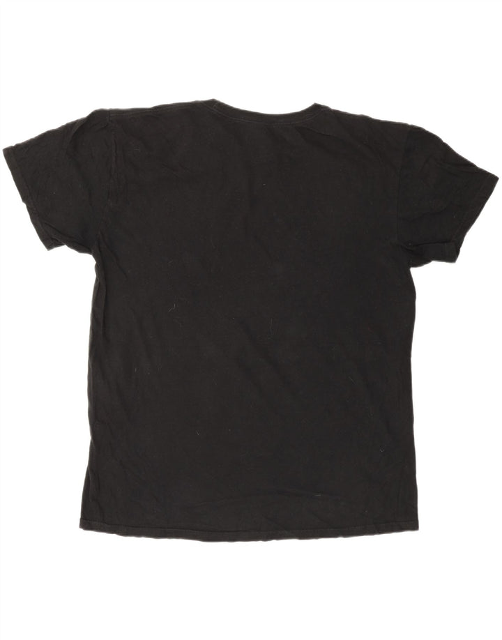 QUIKSILVER Tricou grafic Hawaii Regular Fit pentru bărbați Top mare din bumbac negru