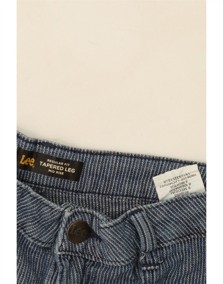 LEE Womens Mid Rise Regular Fit Chino Trousers US 8 Medium W30 L28 Blue Vintage Lee and Second-Hand Lee from Messina Hembry 