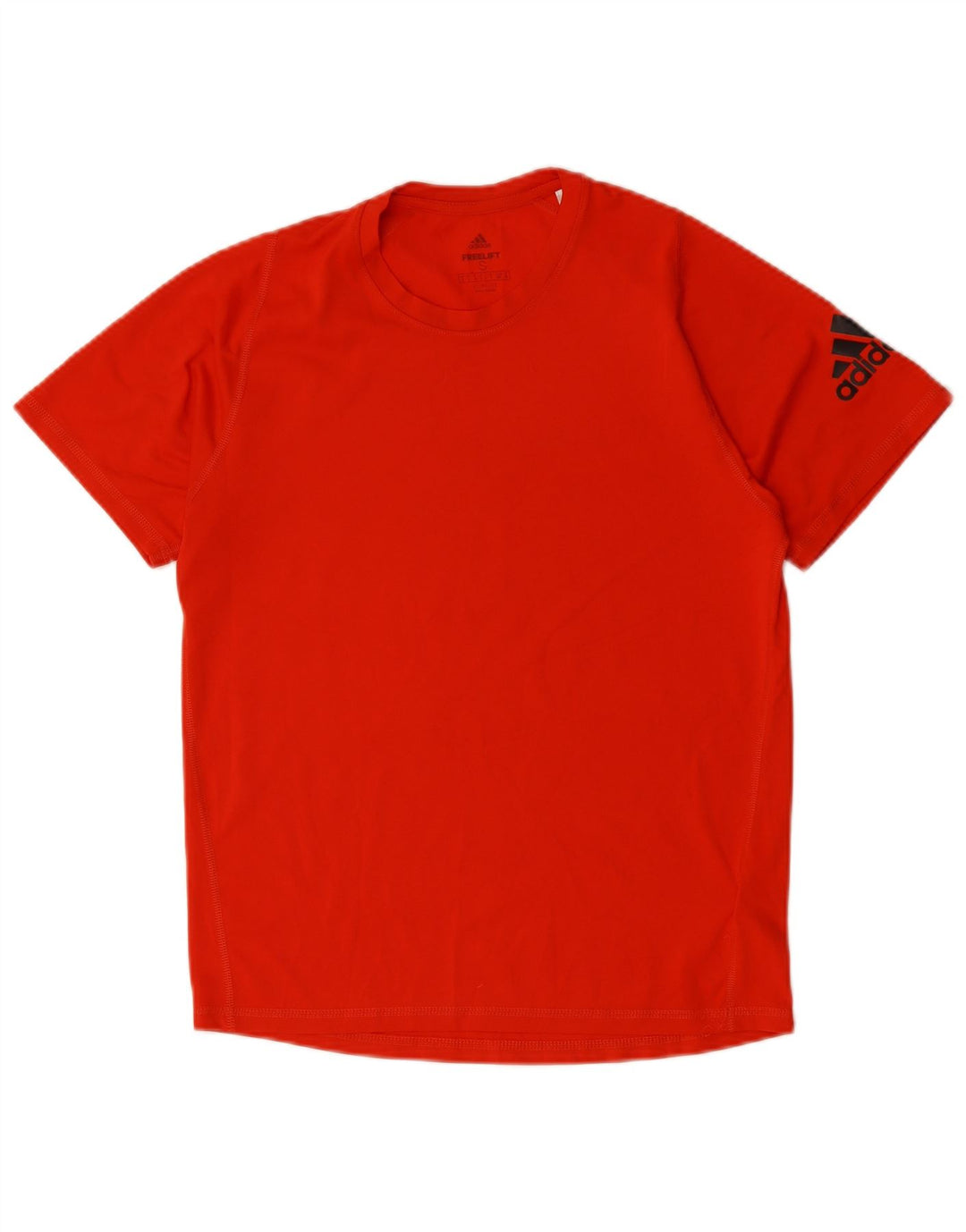 Tricou grafic ADIDAS Climalite pentru bărbați Top mic poliester roșu