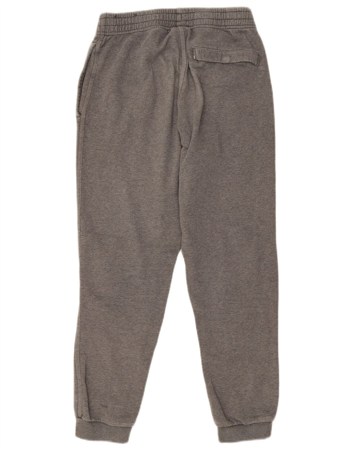 NIKE Mens Tracksuit Trousers Joggers Small  Grey Cotton