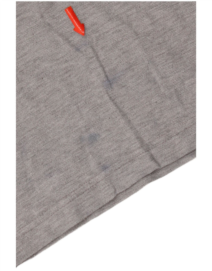 Tricou polo Fila pentru bărbați, mare, gri, bumbac