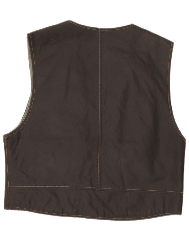 Gilet pentru bărbați vintage mic, negru, bumbac