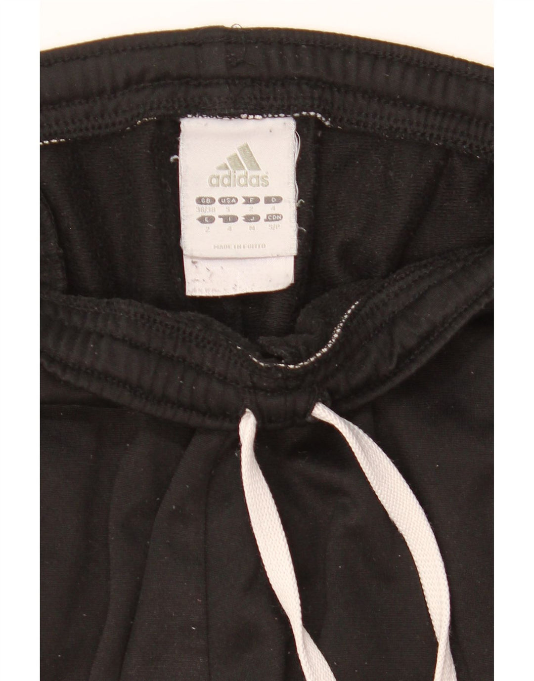 Pantaloni de trening ADIDAS pentru bărbați UK 36/38 Poliester negru mic
