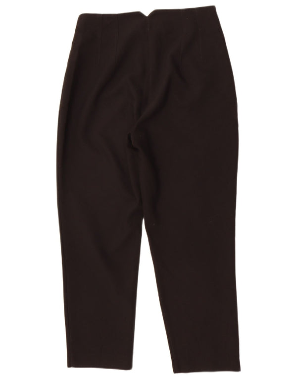 Pantaloni de costum conici pentru femei Zara L30 L27 Poliester negru