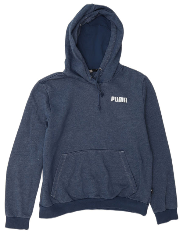 Pulover Puma pentru femei, UK 14, bumbac, albastru bleumarin mediu
