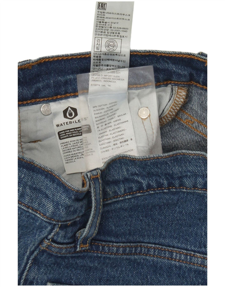 Blugi drepti 501 pentru femei Levi's W25 L26 Bumbac albastru