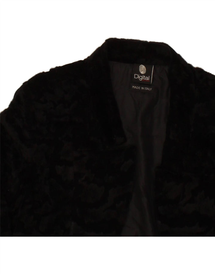 VINTAGE Womens Bolero Jacket UK 12 Medium Black Vintage Vintage and Second-Hand Vintage from Messina Hembry 