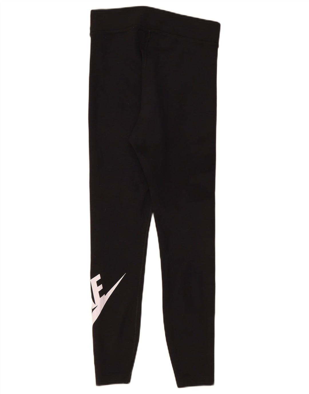Leggings grafic Nike pentru femei UK 12, bumbac mediu negru