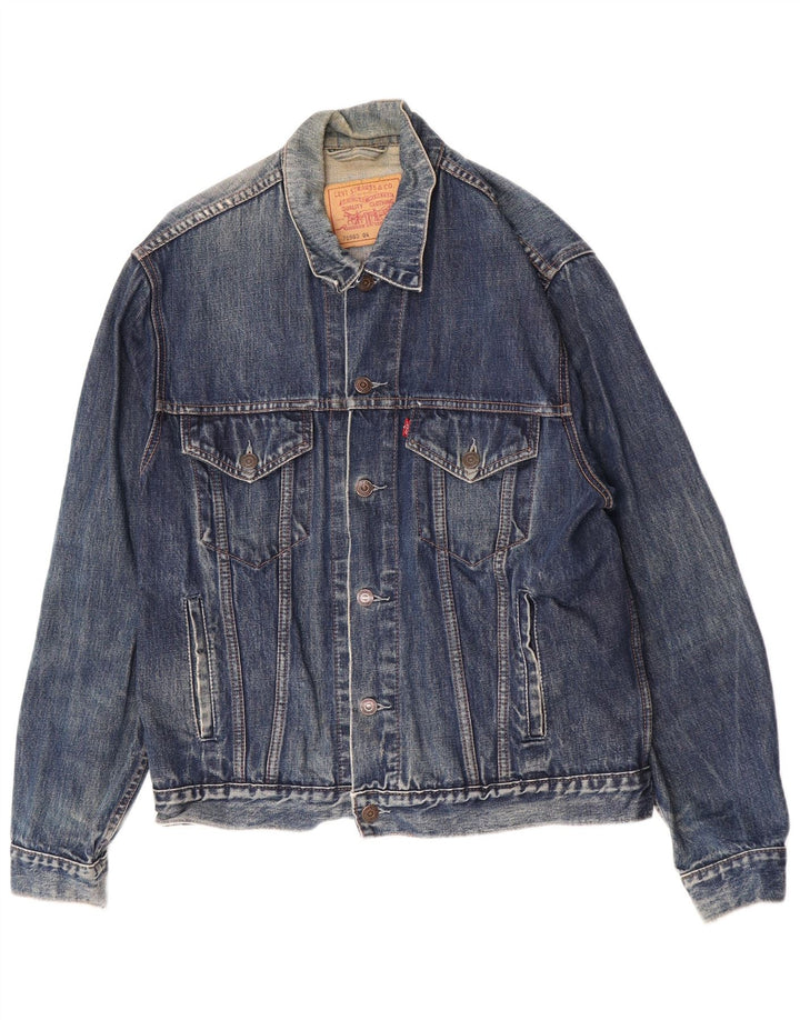 Jachetă de blugi Levi's 70503 pentru bărbați UK 40, mare, albastru, bumbac