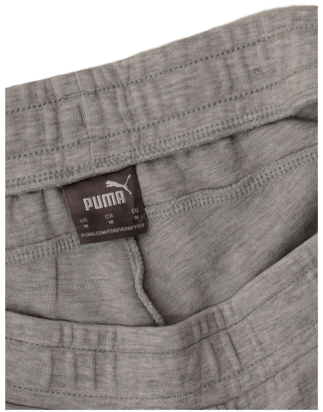 Pantaloni de trening PUMA pentru bărbați, gri mediu, blocuri de culoare